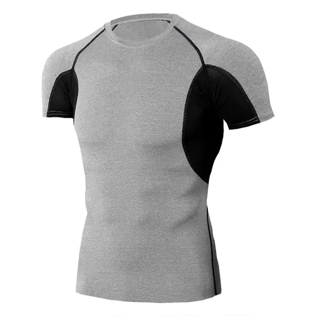 Quick-Dry Men's Running Shirt - Moisture-Wicking Athletic Wear for Triathletes