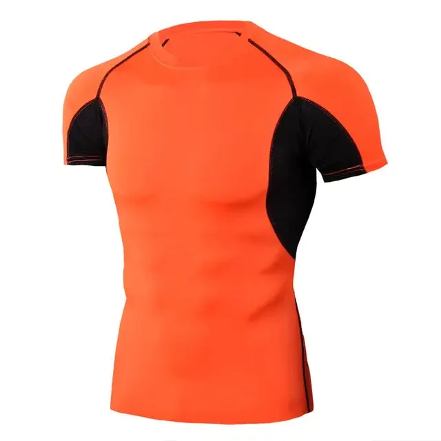 Quick-Dry Men's Running Shirt - Moisture-Wicking Athletic Wear for Triathletes