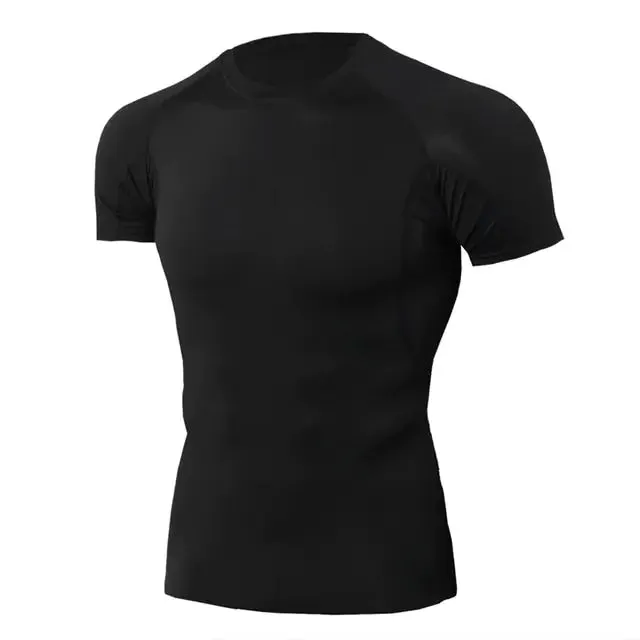 Quick-Dry Men's Running Shirt - Moisture-Wicking Athletic Wear for Triathletes