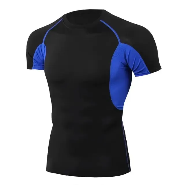 Quick-Dry Men's Running Shirt - Moisture-Wicking Athletic Wear for Triathletes
