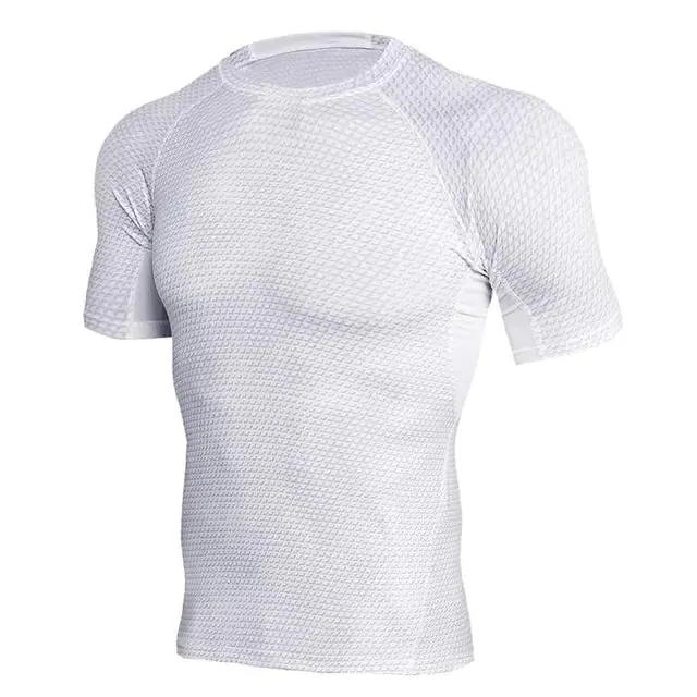 Quick-Dry Men's Running Shirt - Moisture-Wicking Athletic Wear for Triathletes