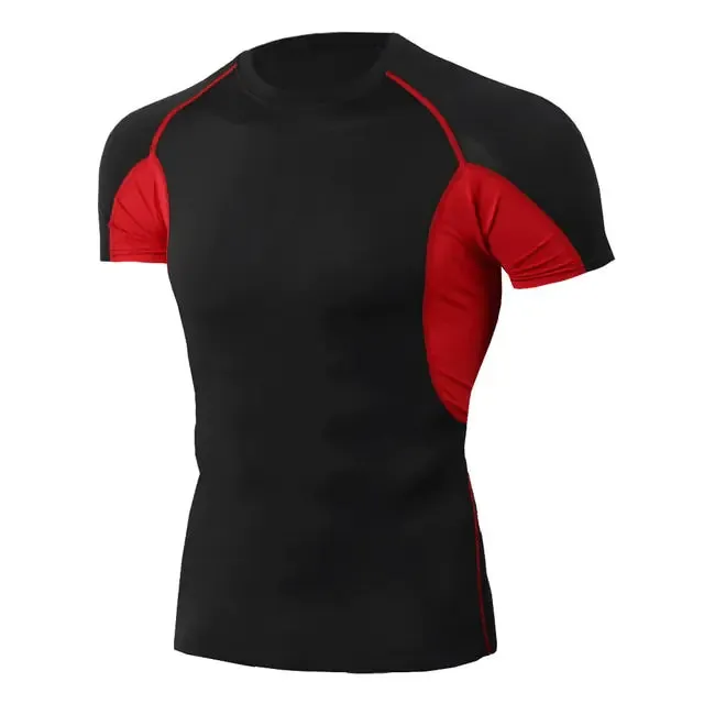 Quick-Dry Men's Running Shirt - Moisture-Wicking Athletic Wear for Triathletes