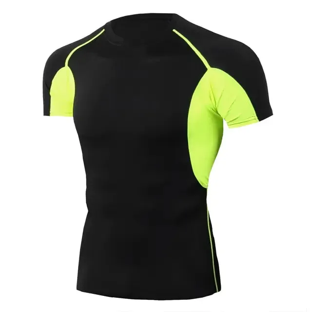 Quick-Dry Men's Running Shirt - Moisture-Wicking Athletic Wear for Triathletes