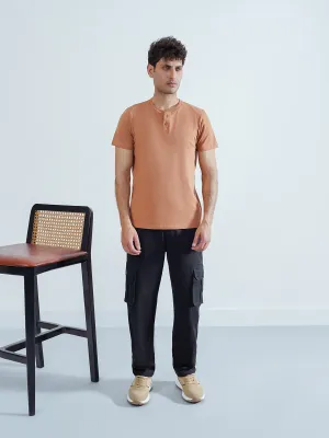 "VALERIE" Casual Henley T-Shirt