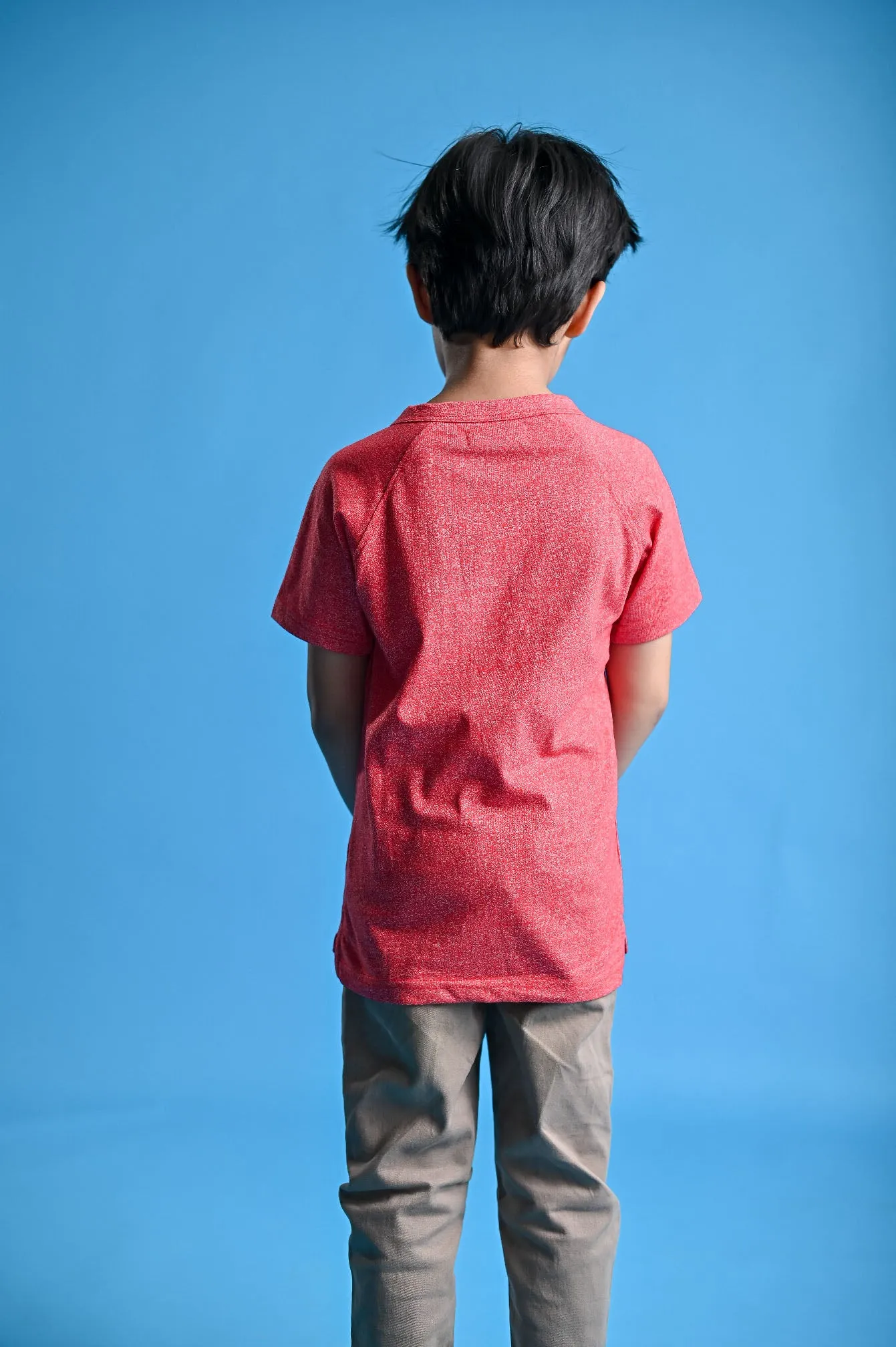 Red Raglan