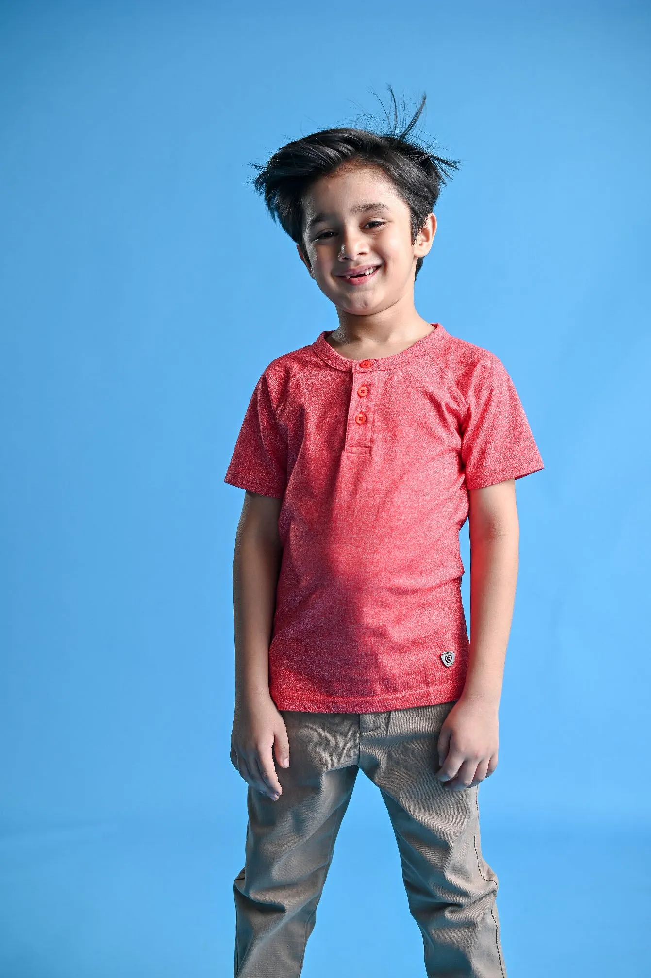 Red Raglan