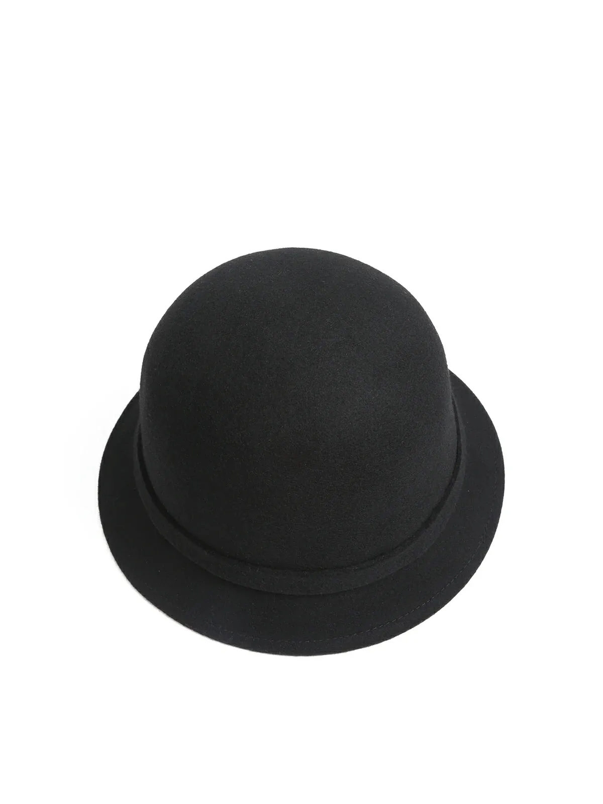 Retro Woolen Bow Bucket Hat