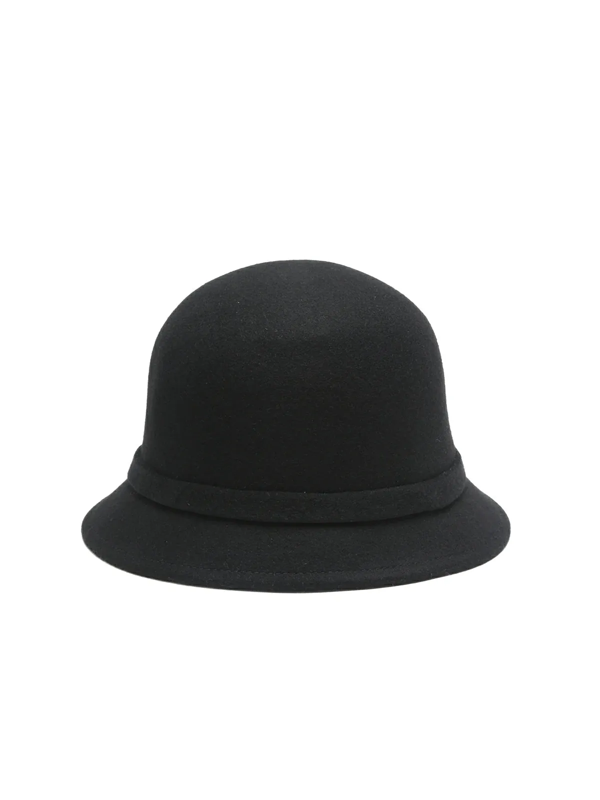 Retro Woolen Bow Bucket Hat