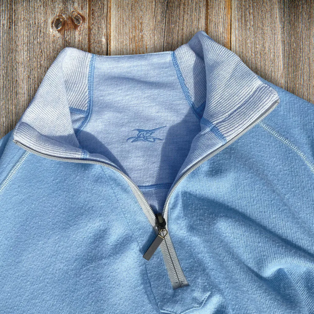 Riptide Quarter-Zip Reversible Sweater