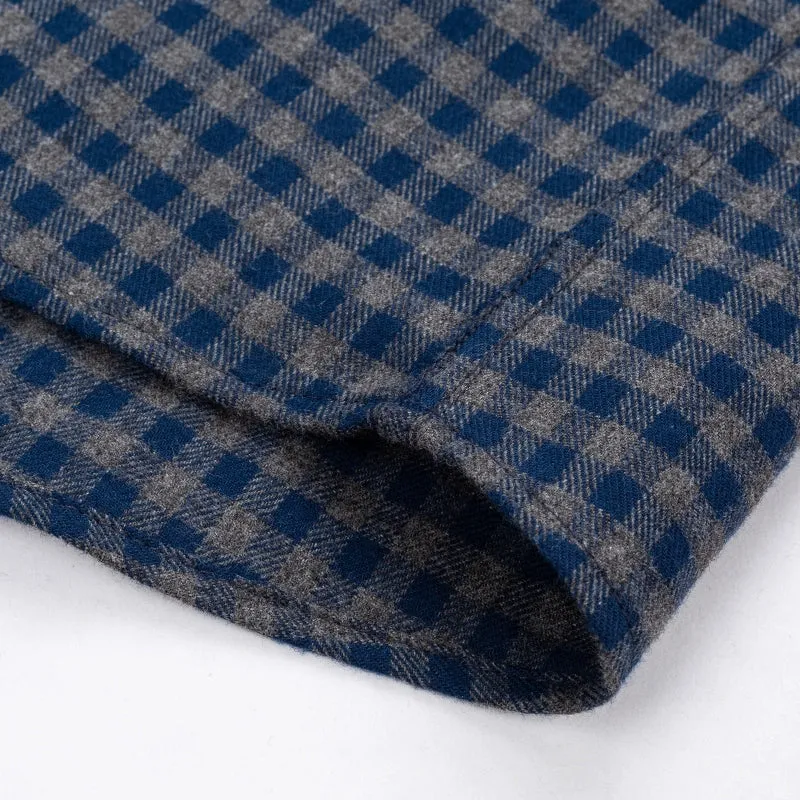 Romon Men's Long Sleeve Flannel Shirt – 2024 New Arrival Casual Lattice Button-Up