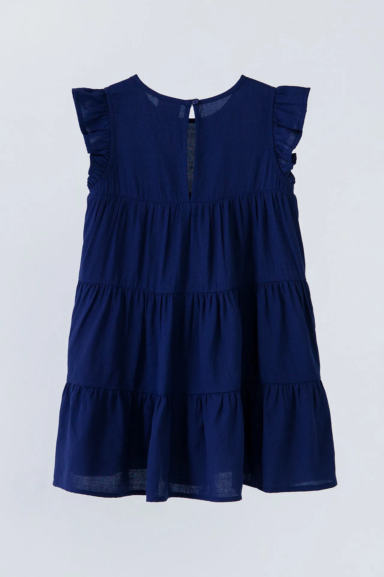 Ruffled Tiered Babydoll Dress