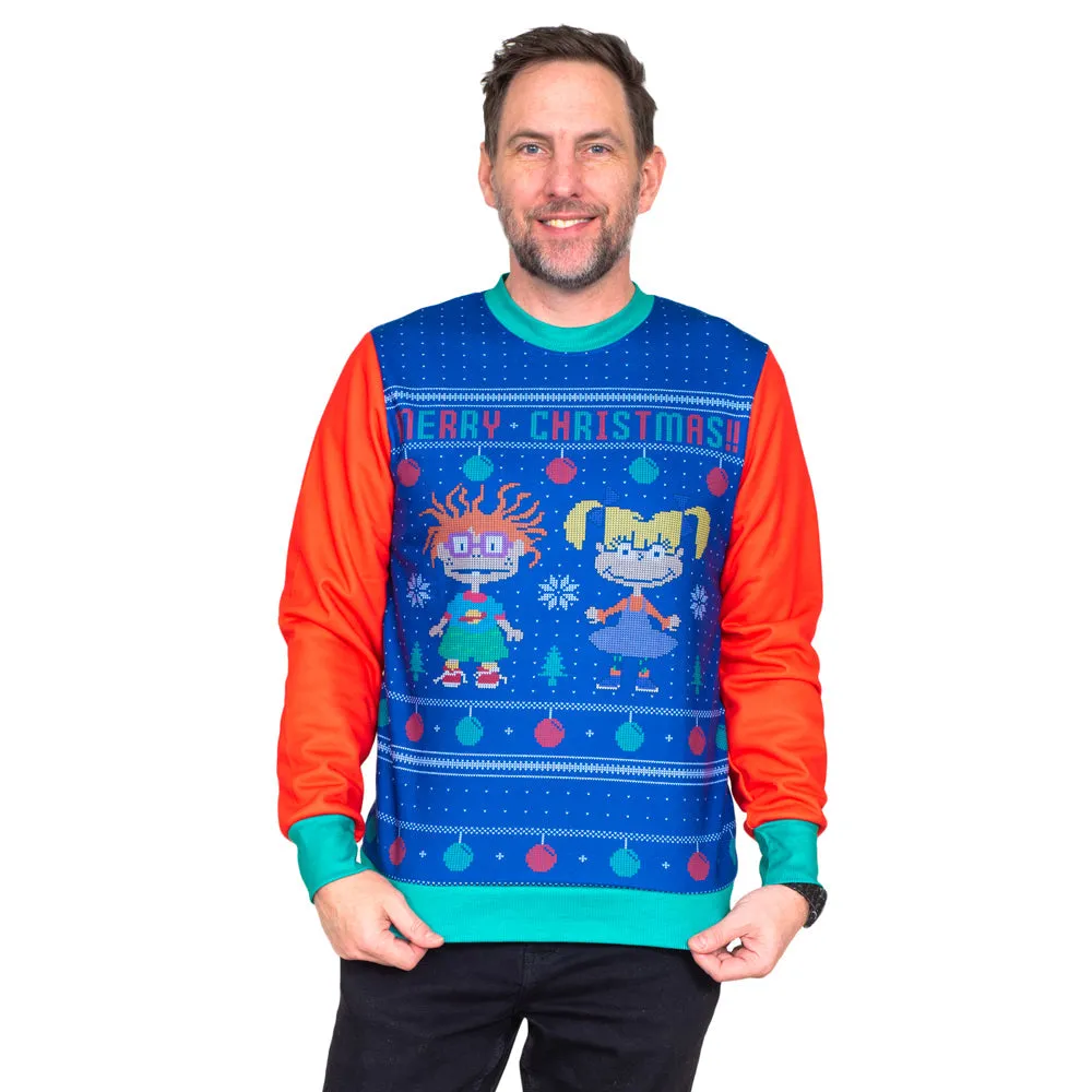 Rugrats Nickelodeon Funny Ugly Christmas Pullover - Adult Unisex