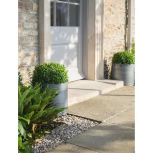Set of 2 Buckets - Galvanised Steel