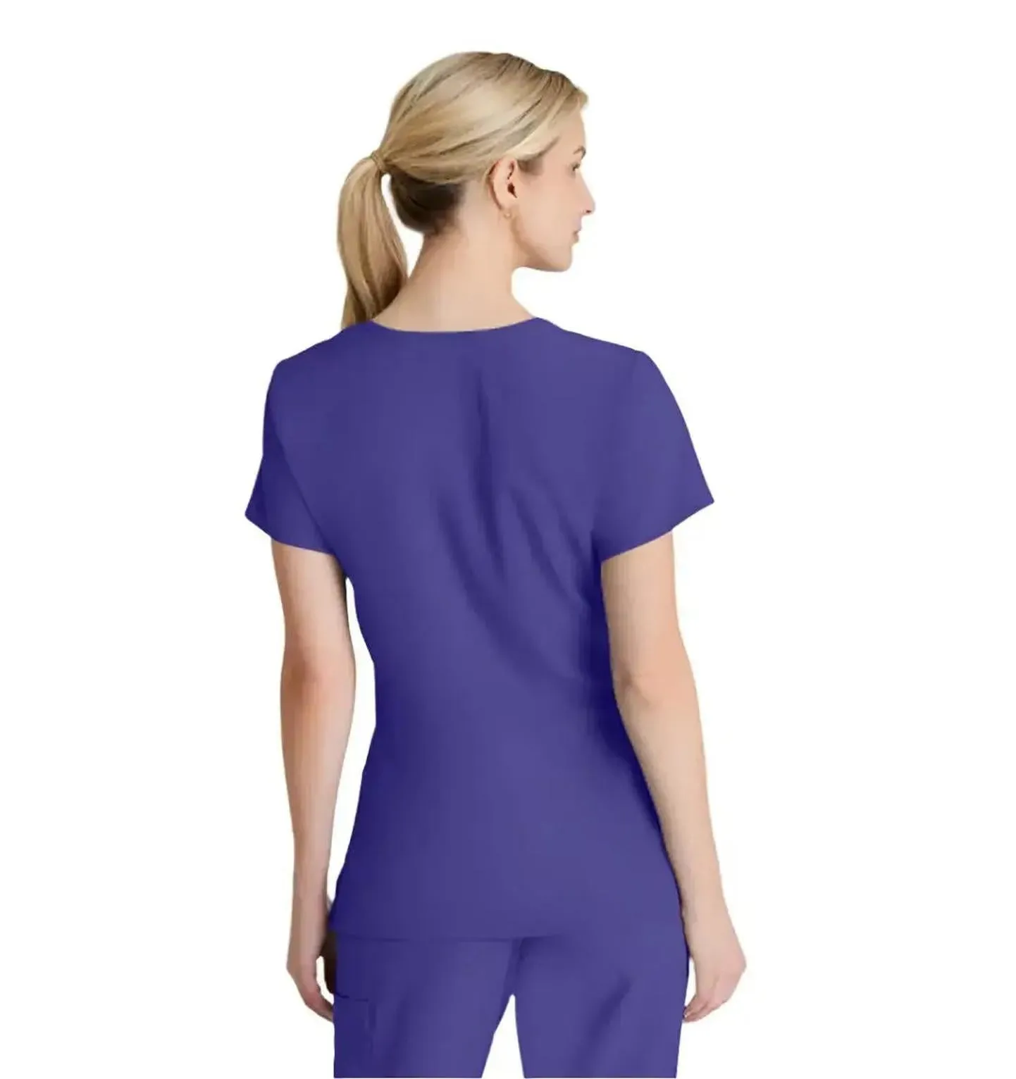 SKECHERS™ by Barco Reliance 3-Pocket Crossover V-Neck Scrub Top