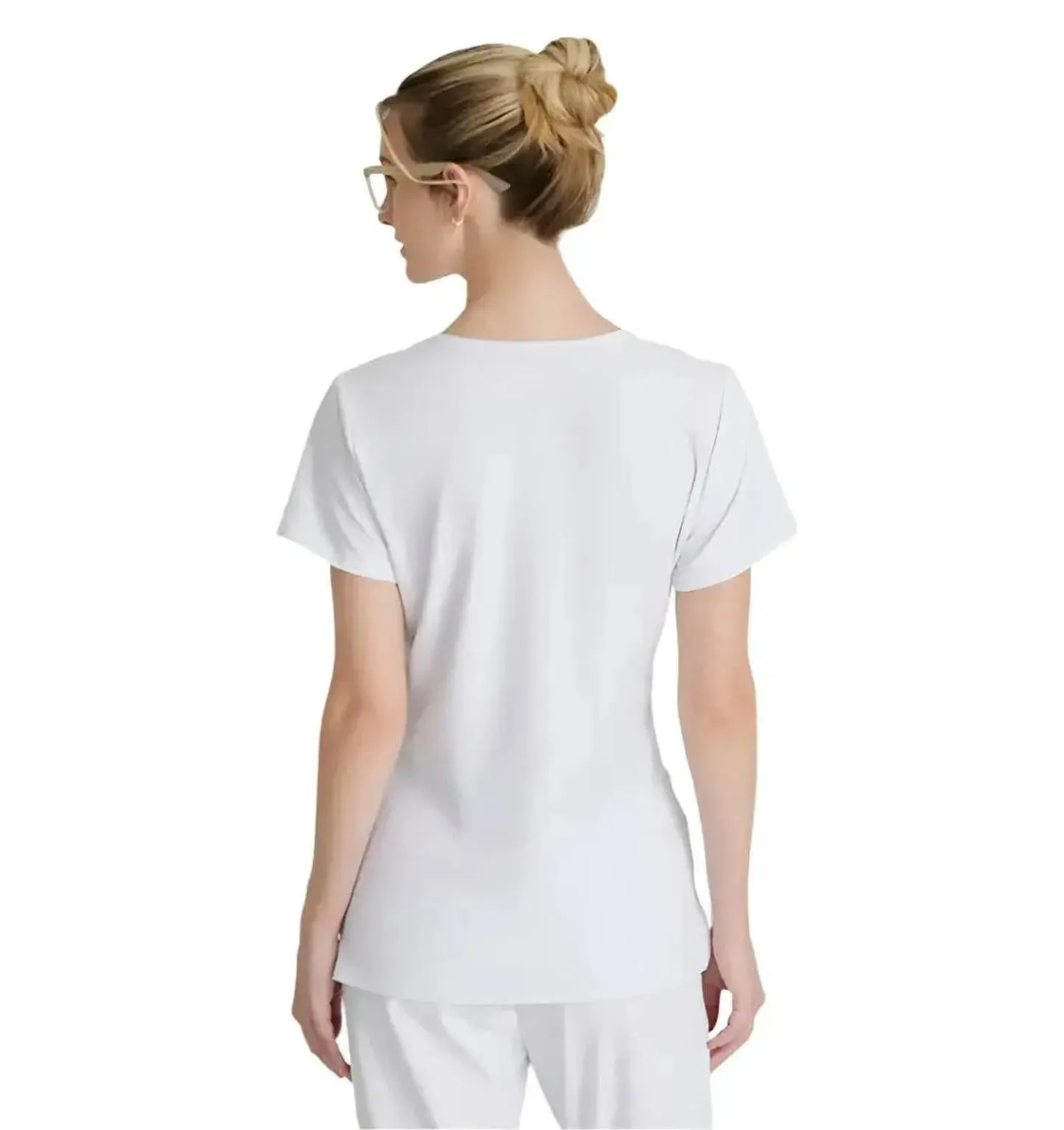 SKECHERS™ by Barco Reliance 3-Pocket Crossover V-Neck Scrub Top