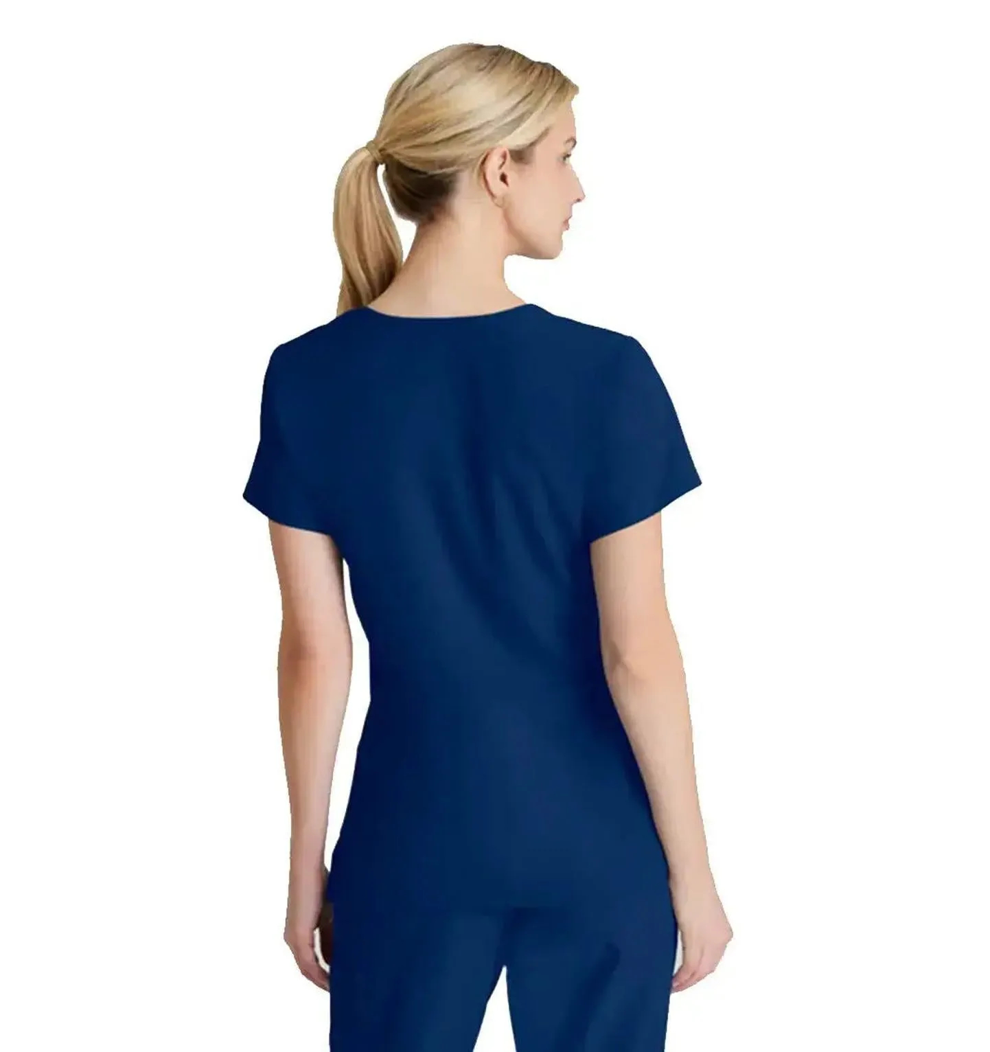 SKECHERS™ by Barco Reliance 3-Pocket Crossover V-Neck Scrub Top