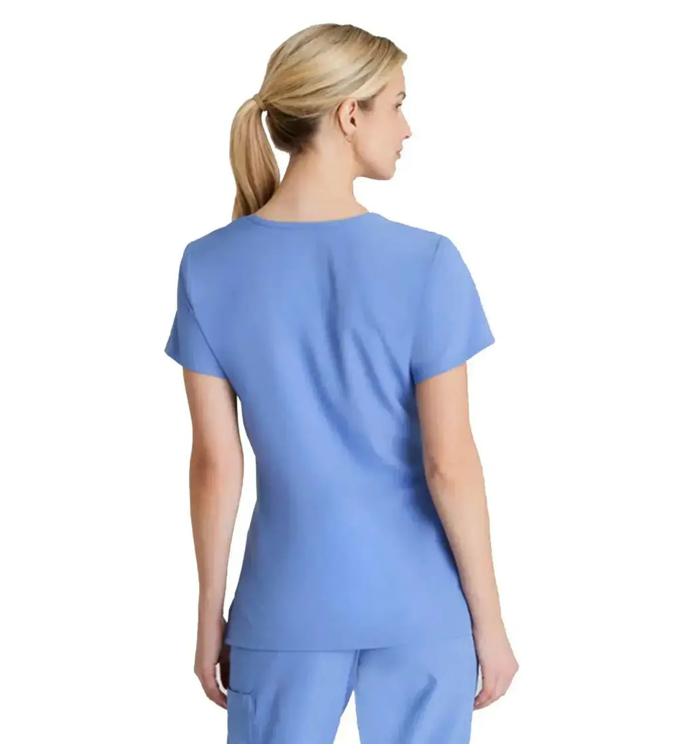 SKECHERS™ by Barco Reliance 3-Pocket Crossover V-Neck Scrub Top