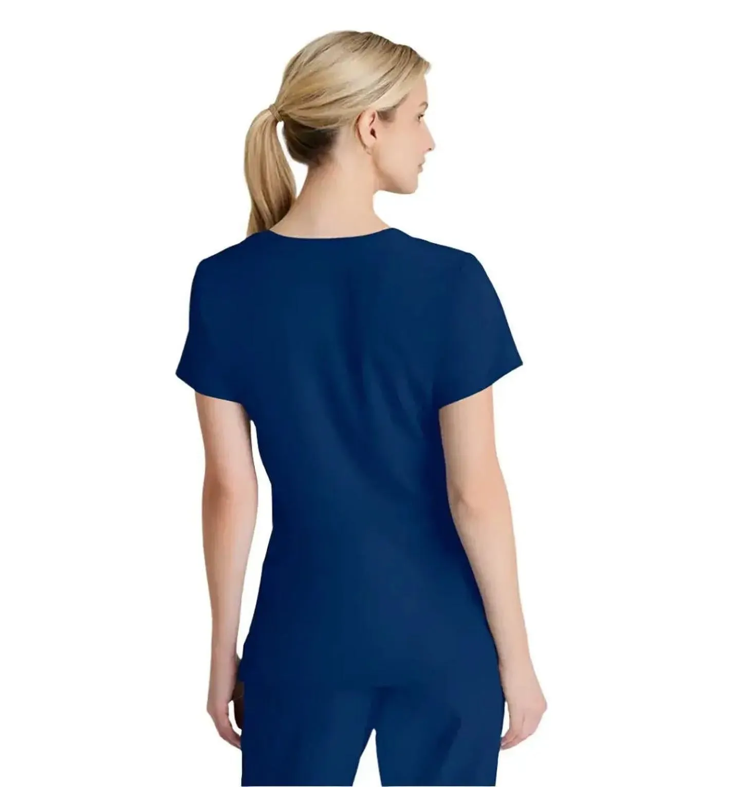 SKECHERS™ by Barco Reliance 3-Pocket Crossover V-Neck Scrub Top