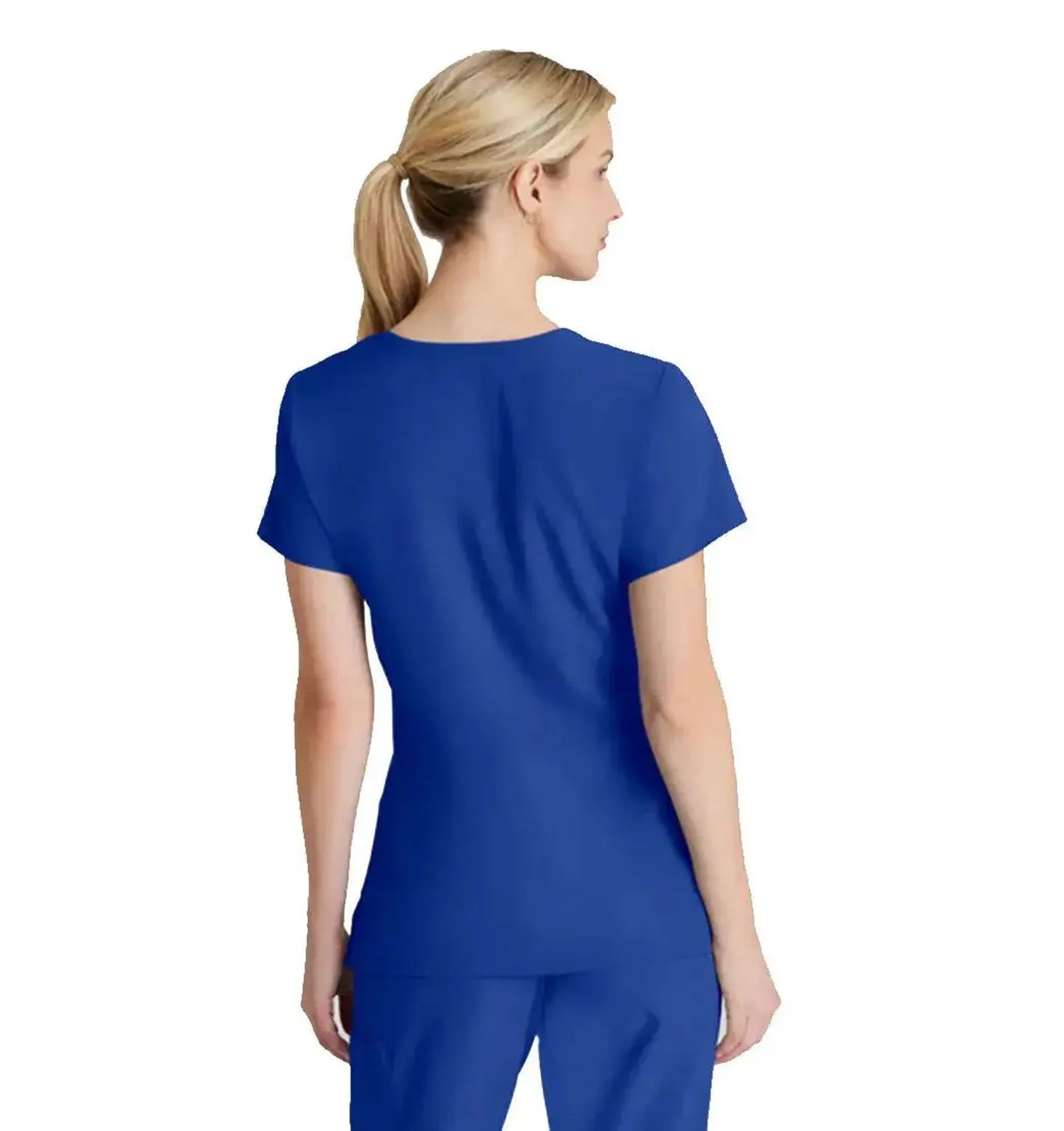 SKECHERS™ by Barco Reliance 3-Pocket Crossover V-Neck Scrub Top