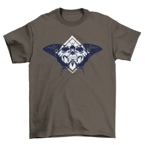 SkullFlutter Tee