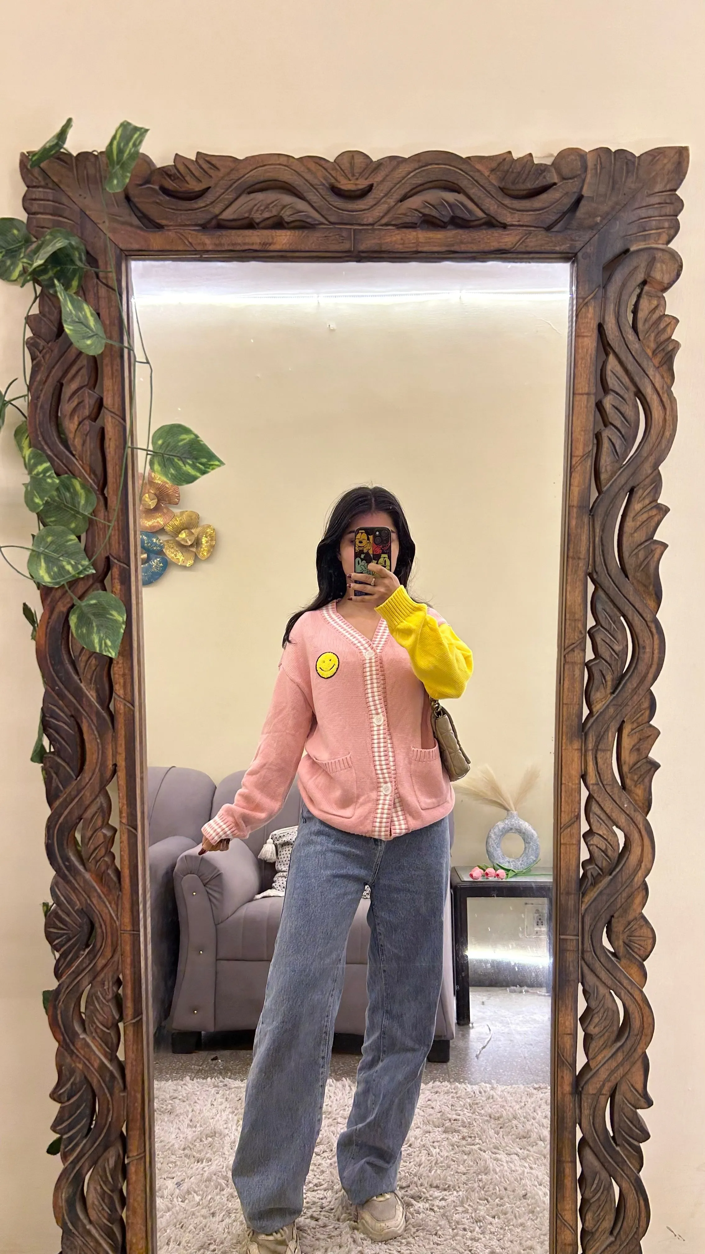 Smile sweater XS-S