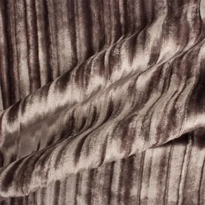Soft Taupe Crushed Velvet