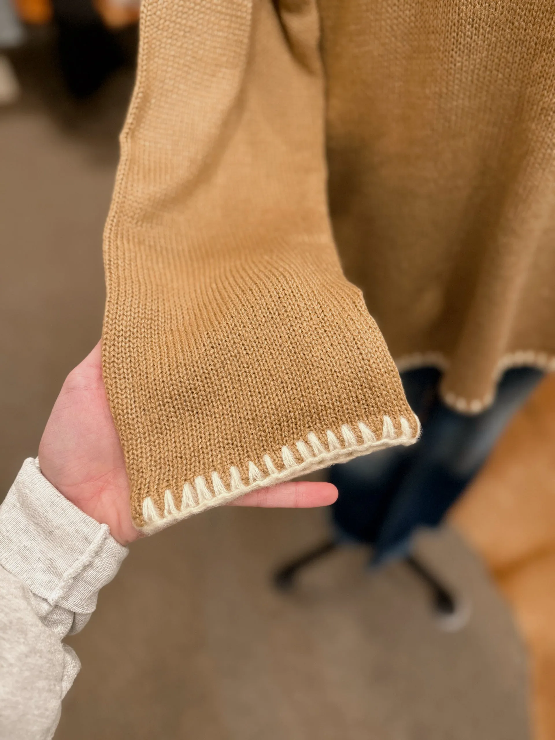 Stitched Style Sweater