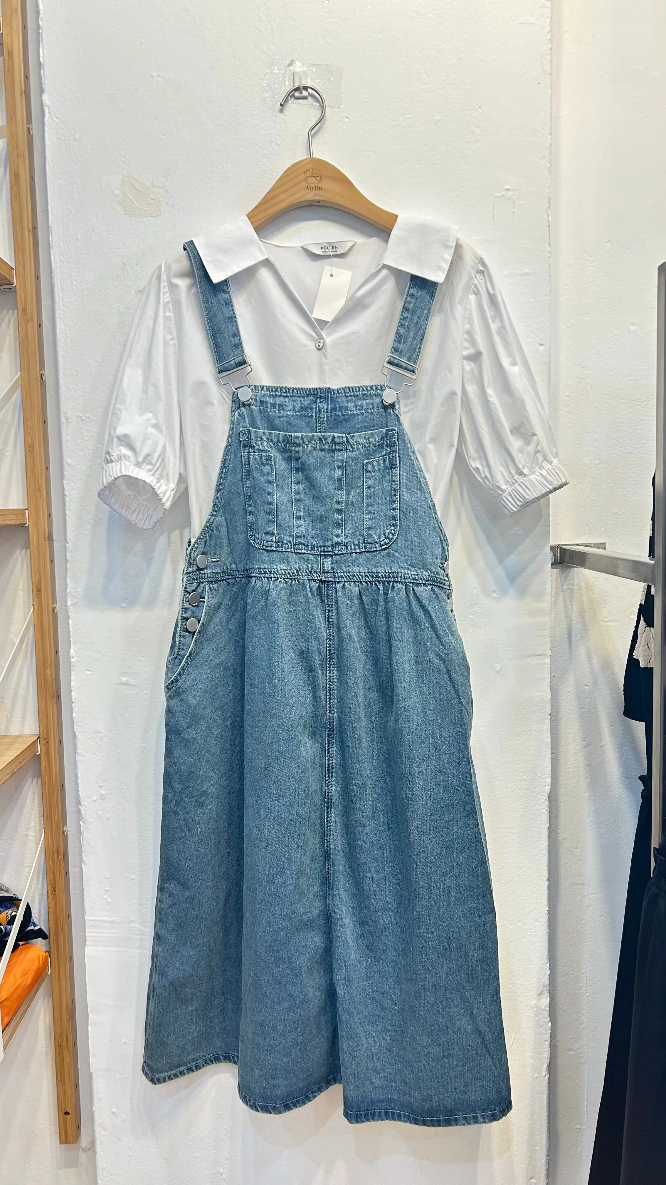 Summer white blouse shirt