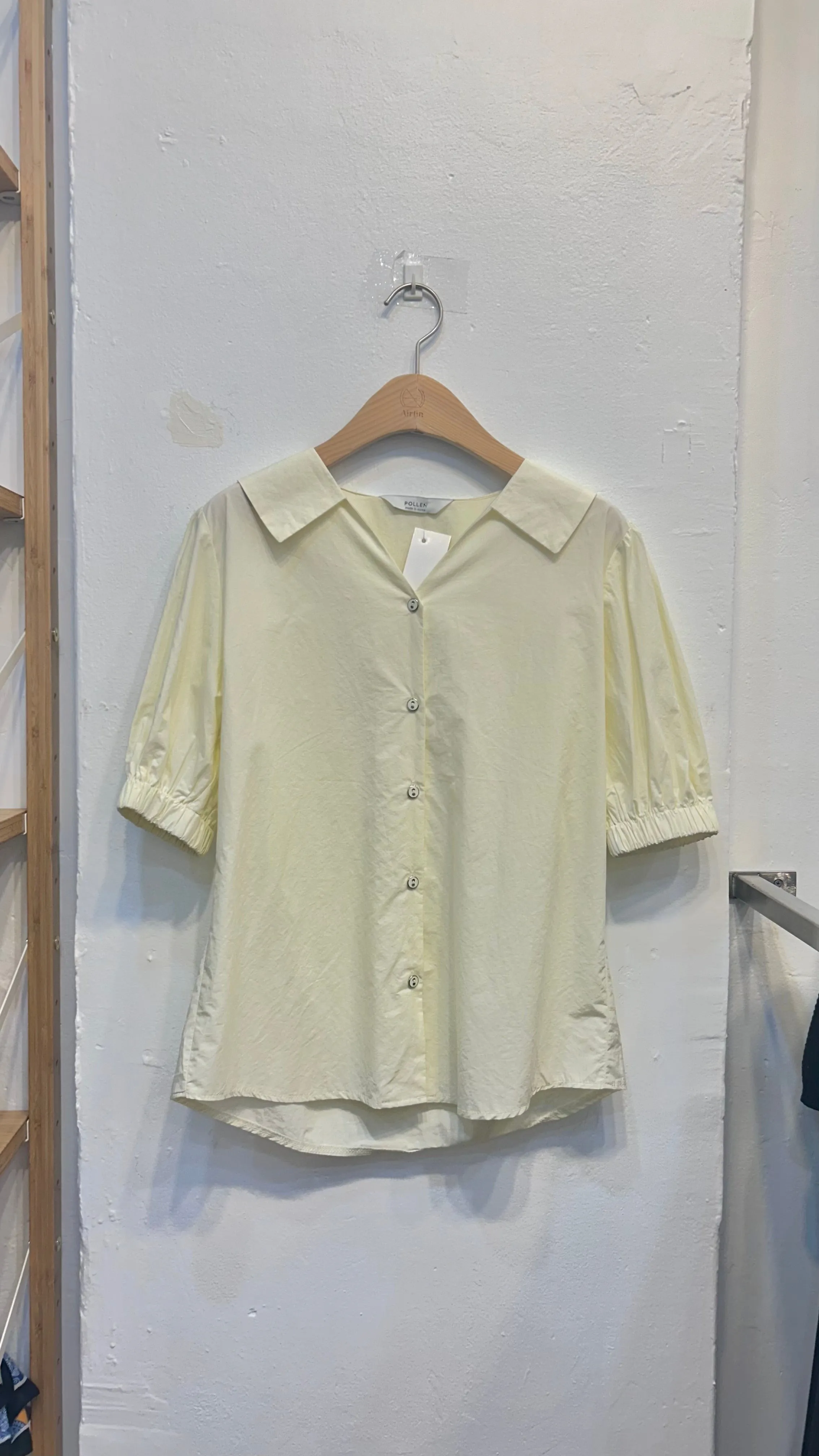 Summer white blouse shirt