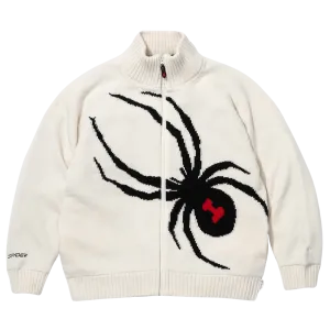 Supreme x Spyder Windstopper Zip Up Sweater 'White'