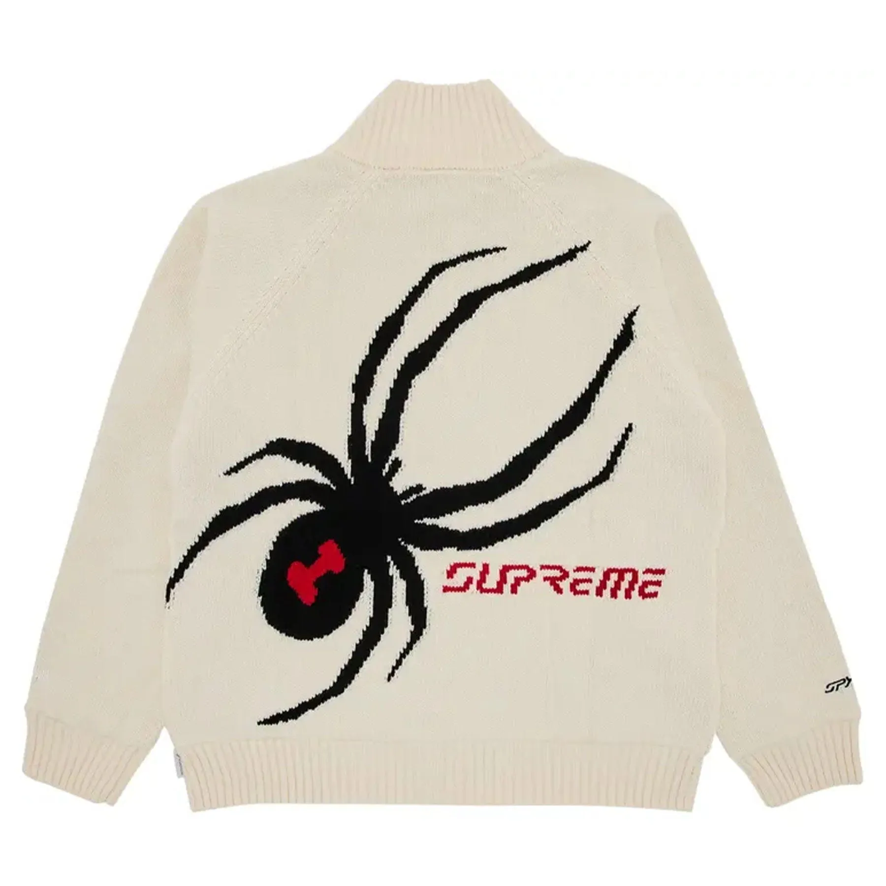 Supreme x Spyder Windstopper Zip Up Sweater 'White'