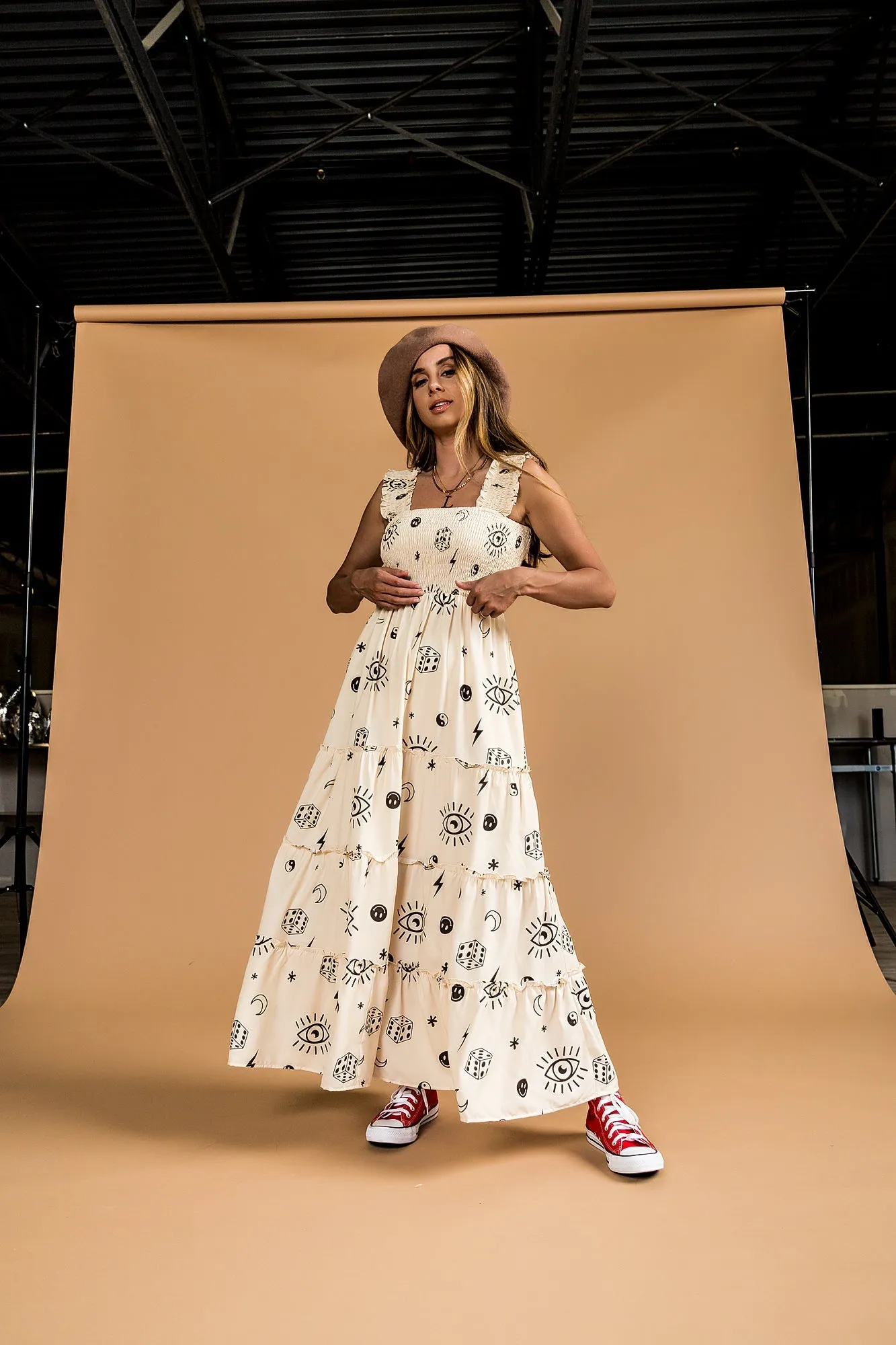 This is Your Sign Smocked Tank Dress