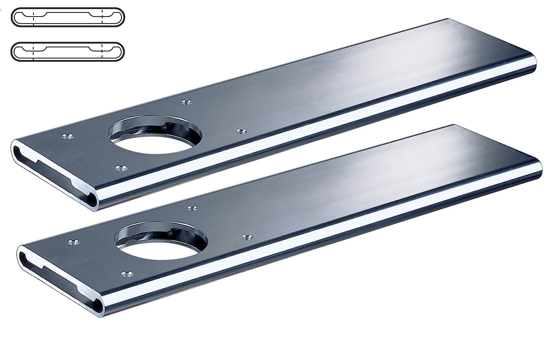 Top Gun Mounting Plate - PAIR