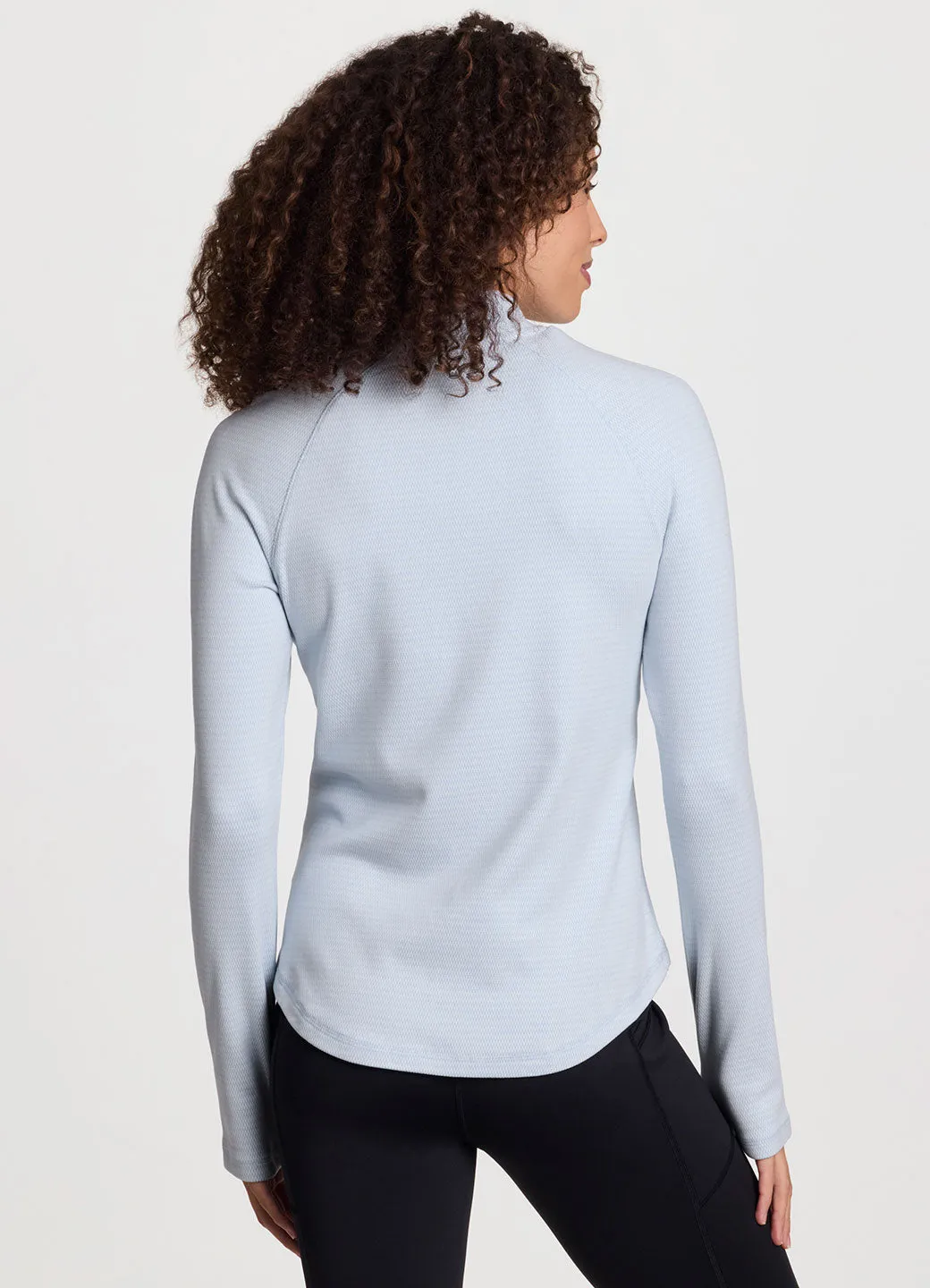 Trek It 1/4 Zip Long Sleeve Top