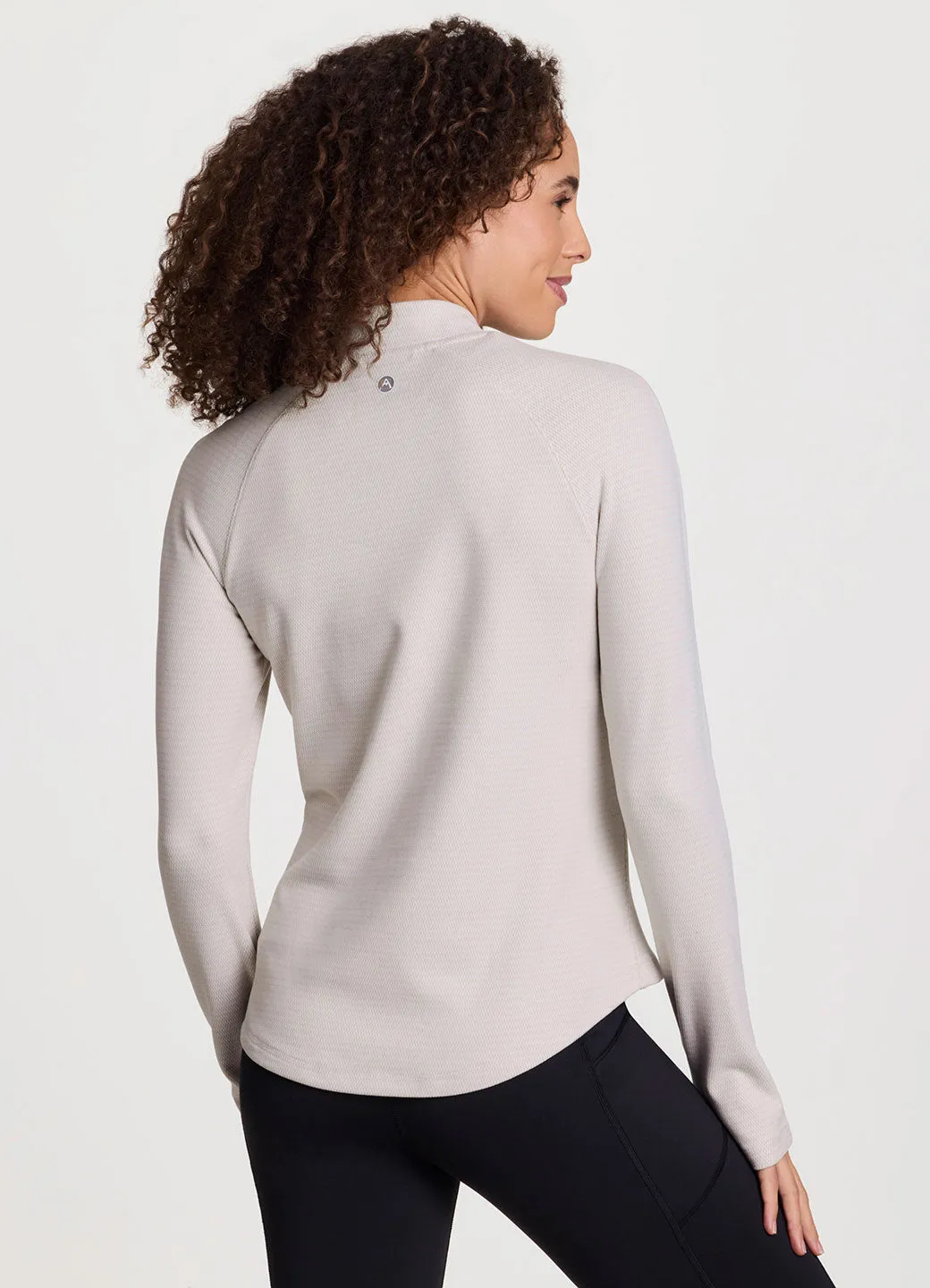 Trek It 1/4 Zip Long Sleeve Top