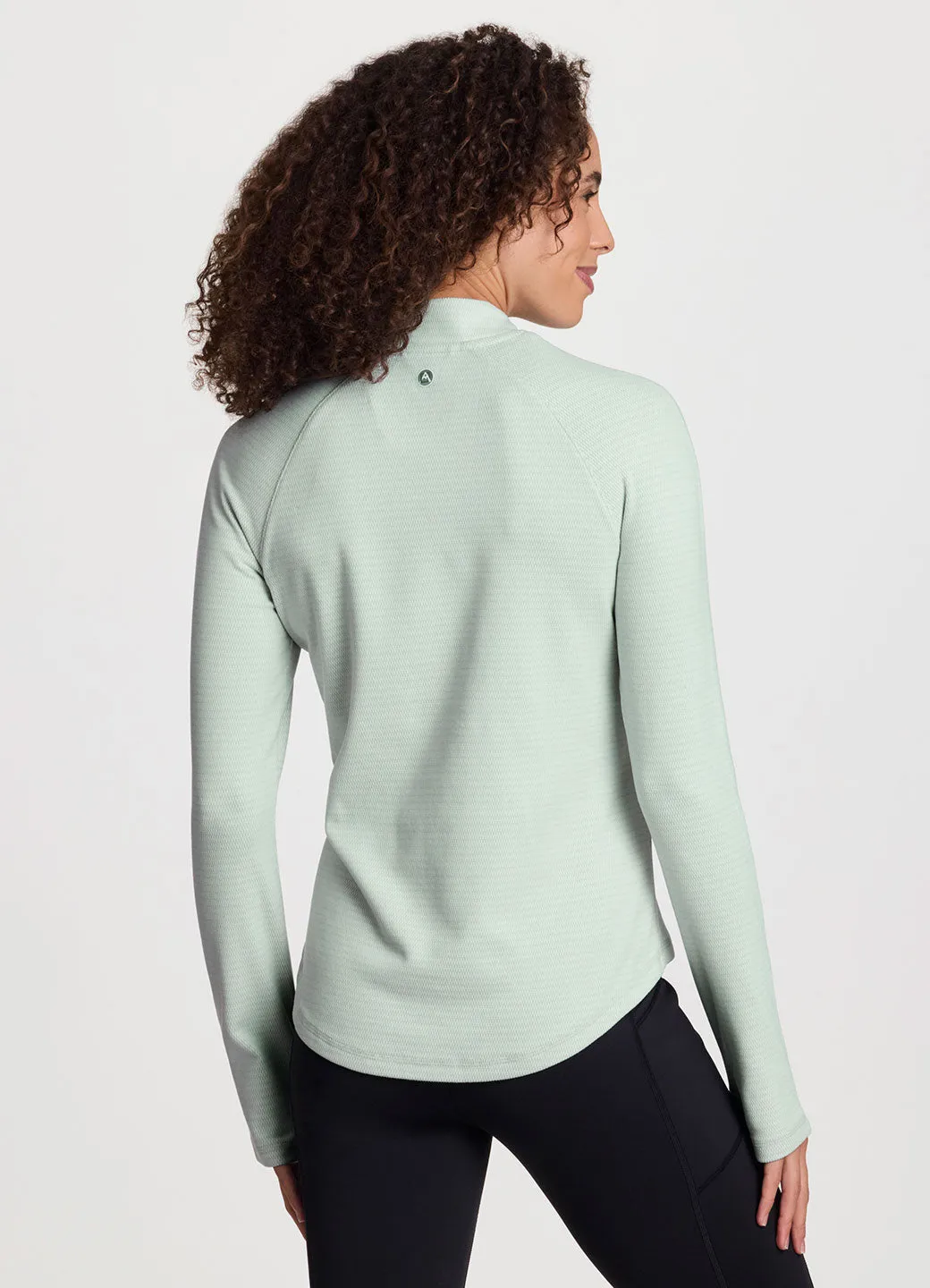 Trek It 1/4 Zip Long Sleeve Top