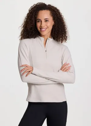 Trek It 1/4 Zip Long Sleeve Top