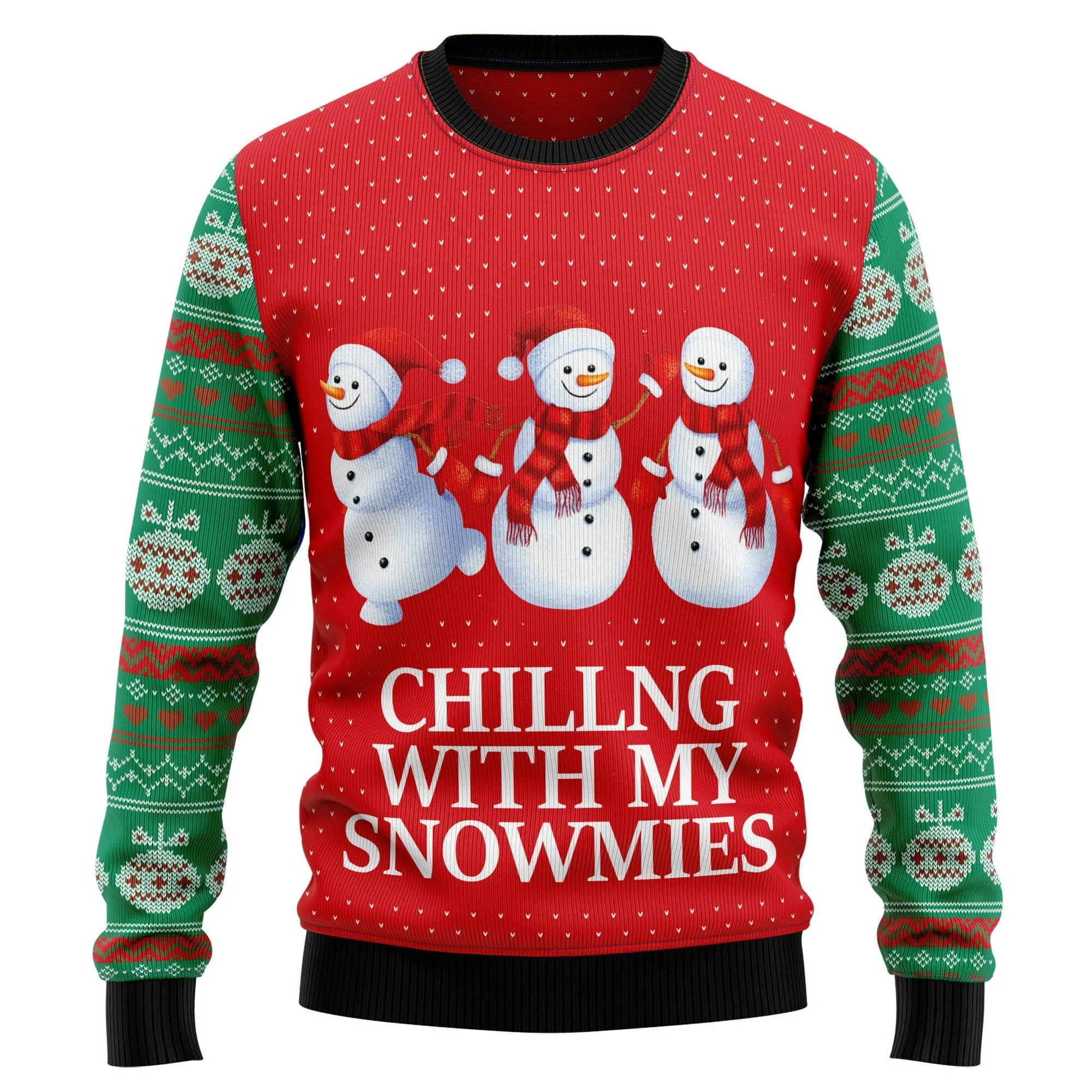 Ugly Christmas Sweater JulesRoche Funny Holiday Winter Knit