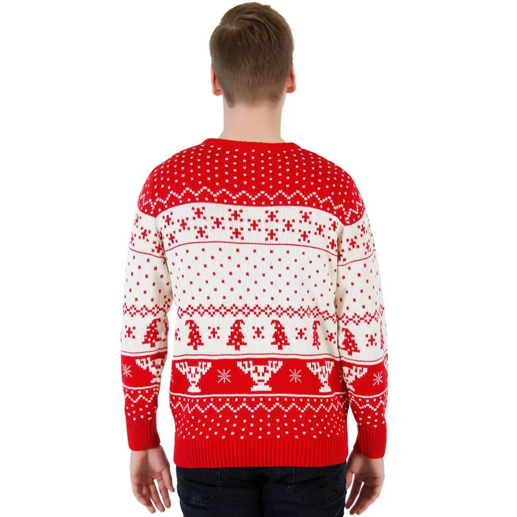 Ugly Christmas Sweater JulesRoche Funny Knit Pullover