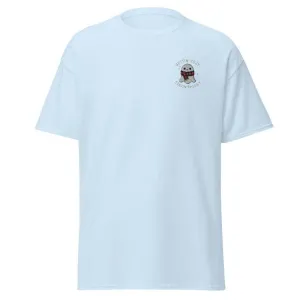 Unisex Fall Embroidered T-Shirt –"Gettin' Cozy, Stayin' Spooky"
