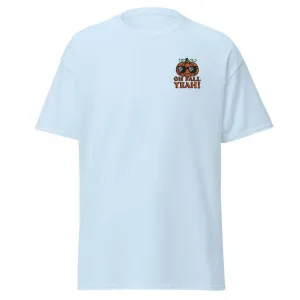 Unisex Fall Embroidered T-Shirt –"Oh Fall, Yeah!"