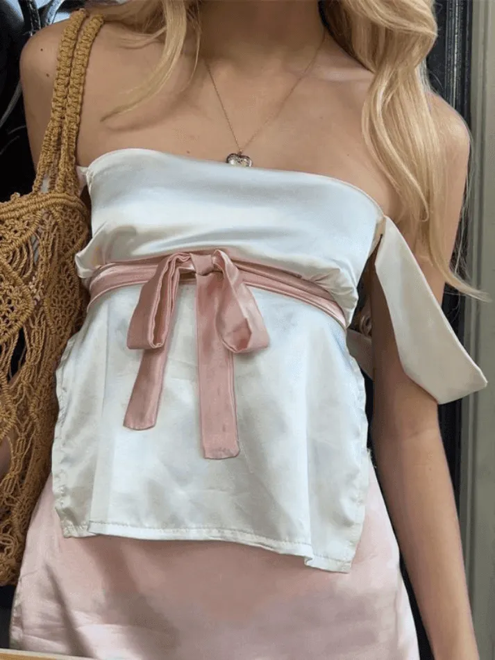 Uniwim Backless Lace Up Tank Top