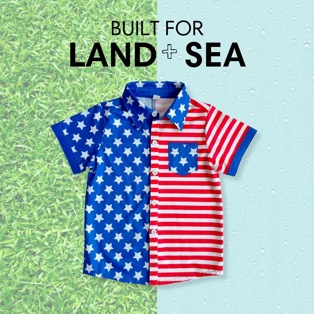 USA Collared Tee