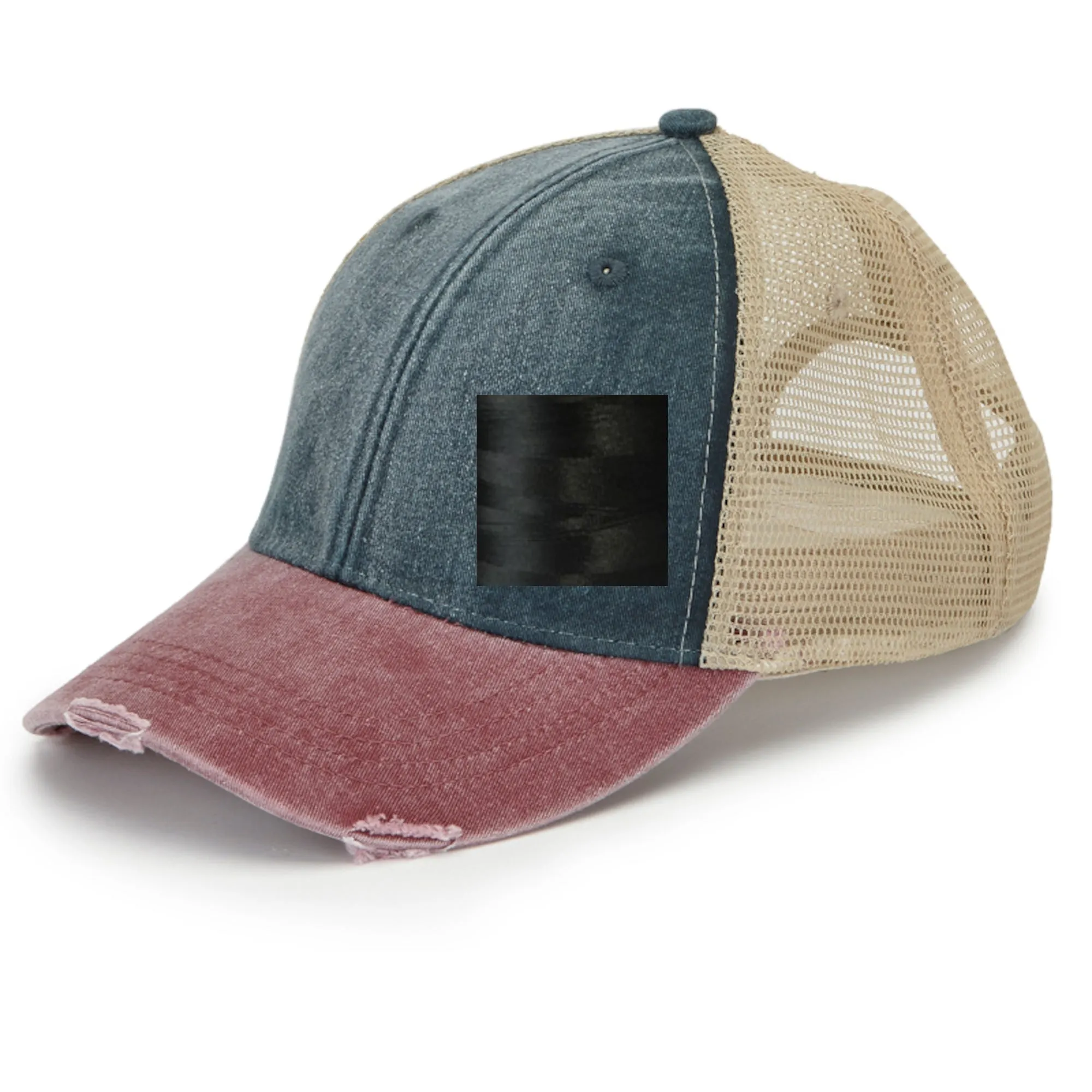 Virginia Hat | Distressed Snapback Trucker | state cap | many color choices