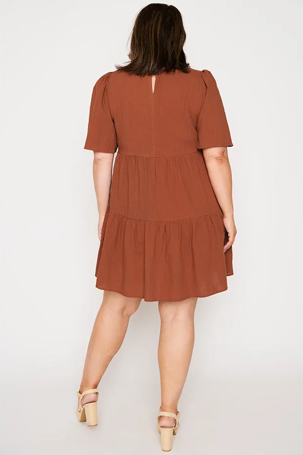 Wilma Brown Dress