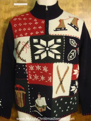 Winter Fun Tacky Xmas Sweater