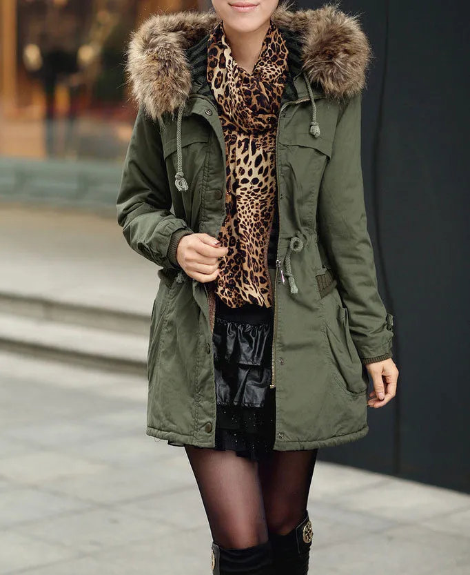 Winter Women's Hooded Down Coat