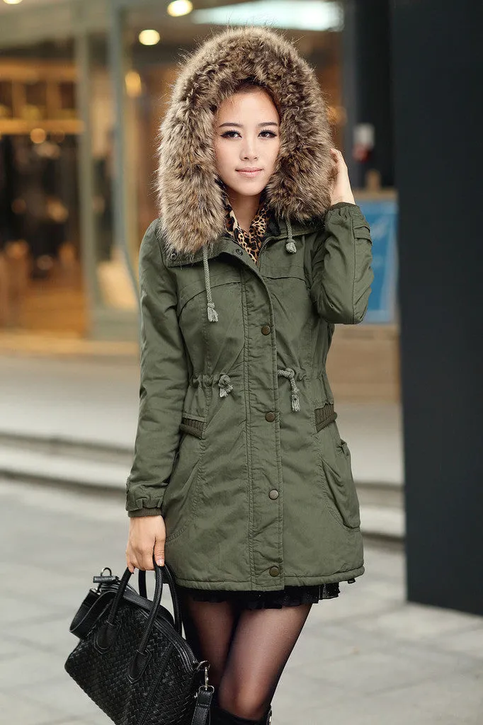 Winter Women's Hooded Down Coat
