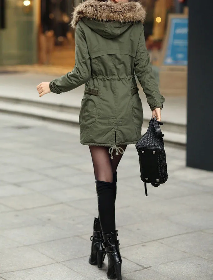Winter Women's Hooded Down Coat