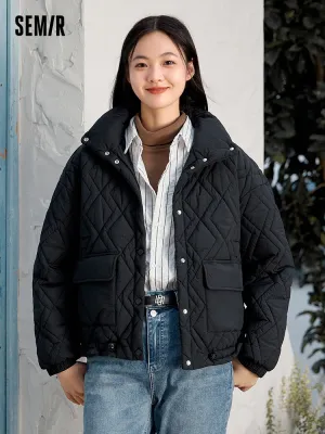Women's thick cotton coat